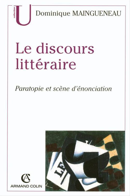 Couverture ebook de Le discours littéraire, de Dominique Maingueneau