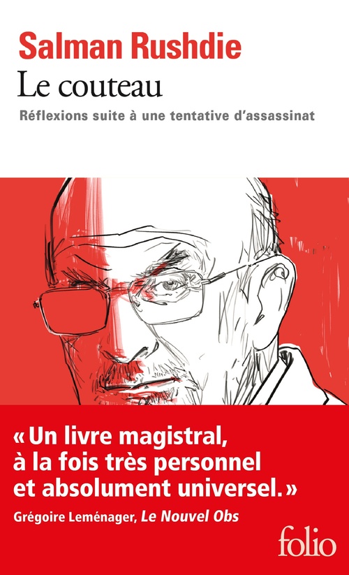 ebook cover of Le Couteau, by Salman Rushdie