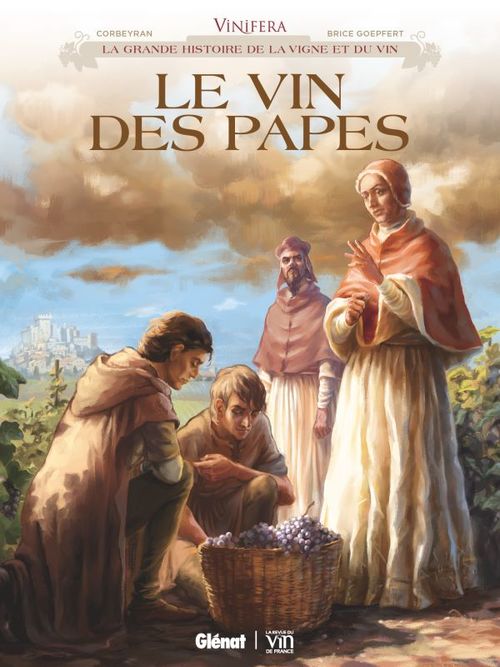 Couverture ebook de Vinifera - Le Vin des papes, de Eric Corbeyran, Brice Goepfert