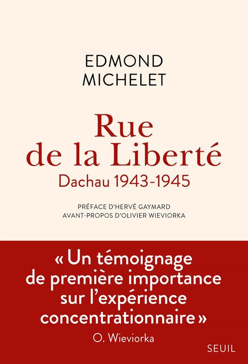 ebook cover of Rue de la Liberté, by Edmond Michelet