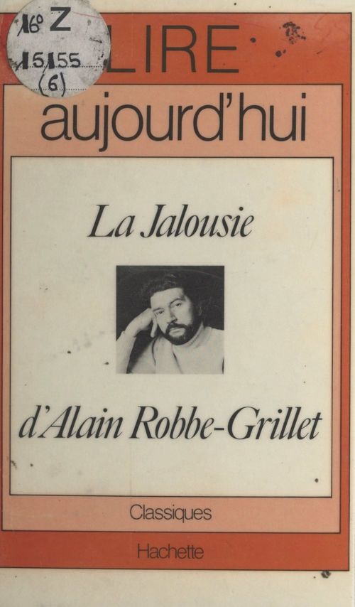 Couverture ebook de La jalousie, d'Alain Robbe-Grillet, de Henri Micciollo