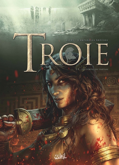 ebook cover of Troie T04 - Les Portes du Tartare, by Nicolas Jarry