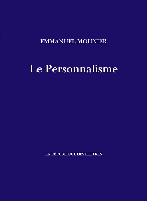 ebook cover of Le Personnalisme, by Emmanuel Mounier