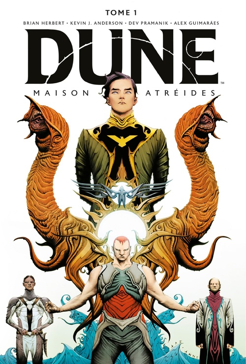 Couverture ebook de Dune : Maison Atréides - Tome 1, de Brian Herbert, Kevin J. Anderson, Alex Guimaraes