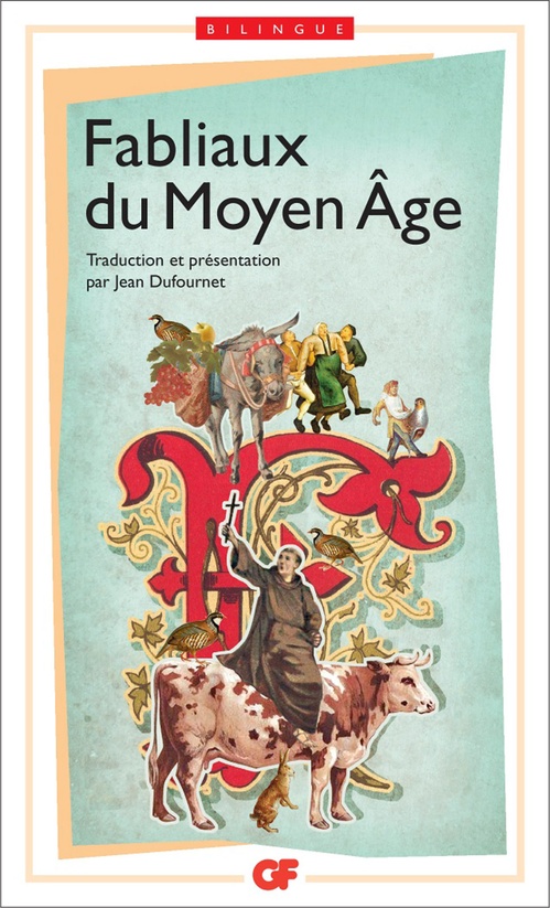 Couverture ebook de Fabliaux du Moyen Âge (édition bilingue), de Anonyme