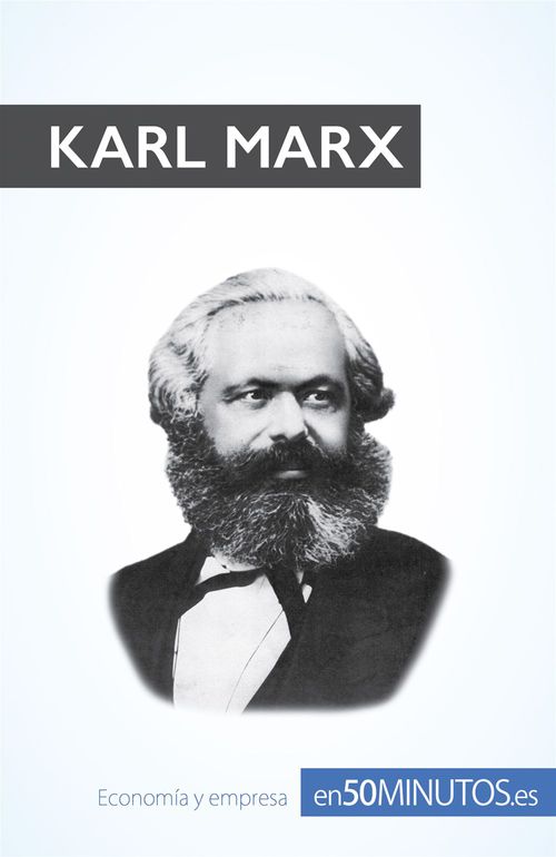 Couverture ebook de Karl Marx, de 50minutos.Es