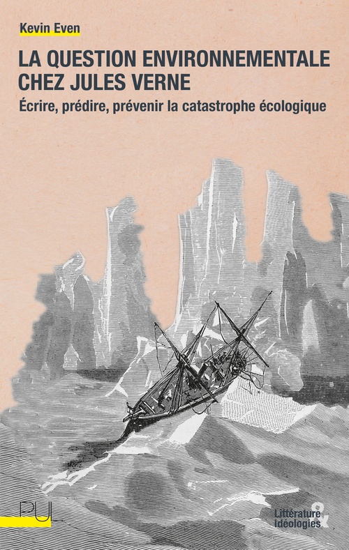 Couverture ebook de La question environnementale chez Jules Verne, de Kevin Even