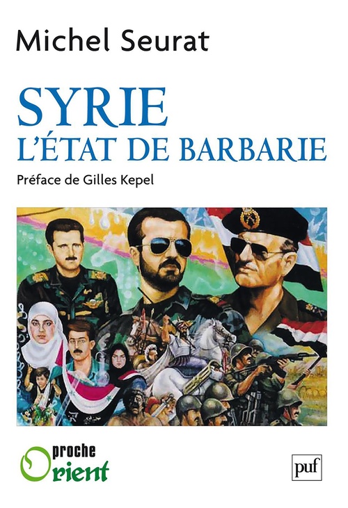 Couverture ebook de Syrie, l'État de barbarie, de Michel Seurat