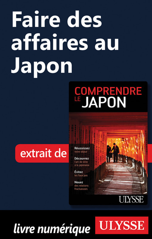 Couverture ebook de Faire des affaires au Japon, de Martin Beaulieu