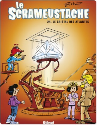 Couverture ebook de Le Scrameustache - Tome 24, de Gos, Walt