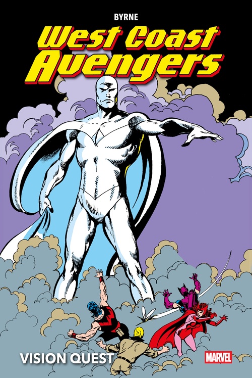 Couverture ebook de West Coast Avengers : Vision Quest, de John Byrne