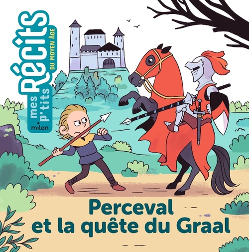 Couverture ebook de Perceval et la quête du Graal, de Stéphanie Redoulès