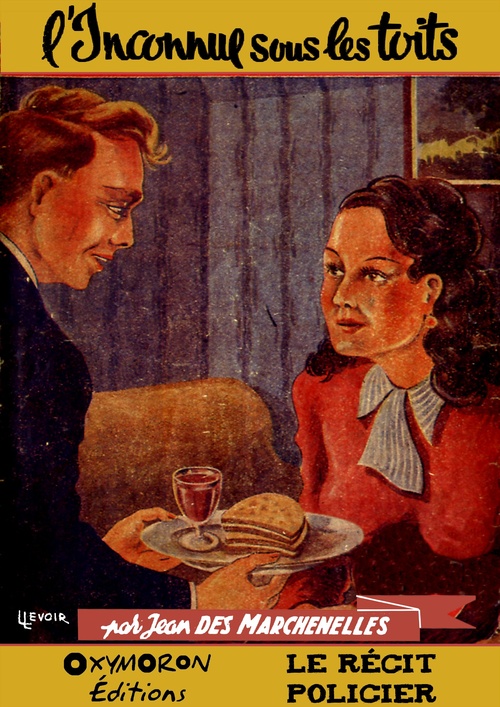 Couverture ebook de L'inconnue sous les toits, de Jean Des Marchenelles