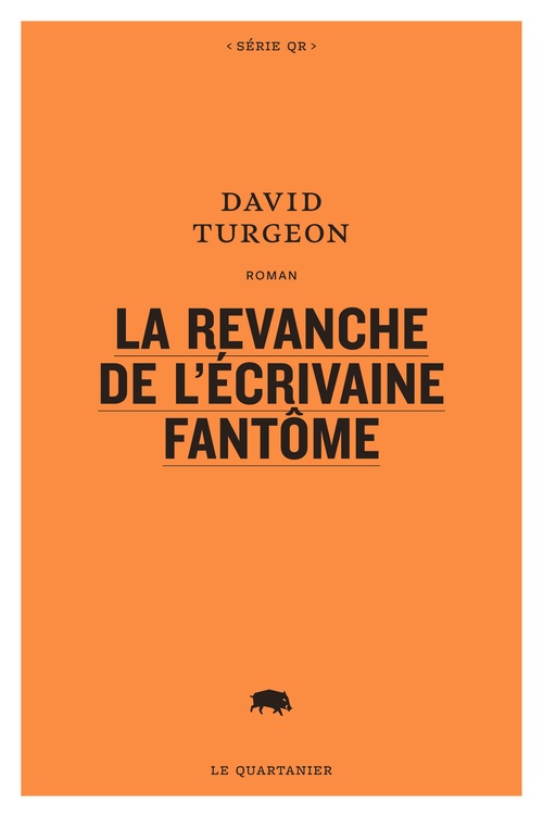 ebook cover of La revanche de l´écrivaine fantôme, by David Turgeon