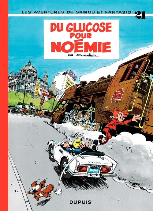 ebook cover of Spirou et Fantasio - Tome 21 - Du glucose pour Noémie, by Jean-Claude Fournier