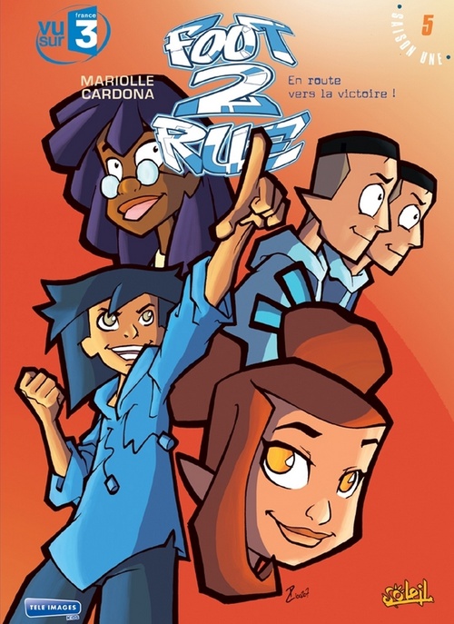 ebook cover of Foot 2 Rue T05 - En route vers la victoire, by Mathieu Mariolle