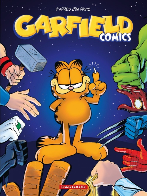 Couverture ebook de Garfield Comics - Tome 1 - Ultra-Puissant-Man, de Jim Davis