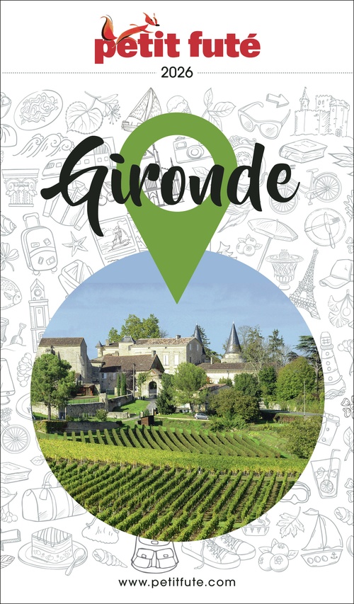 Couverture ebook de Guide Gironde 2026 Petit Futé, de Collectif
