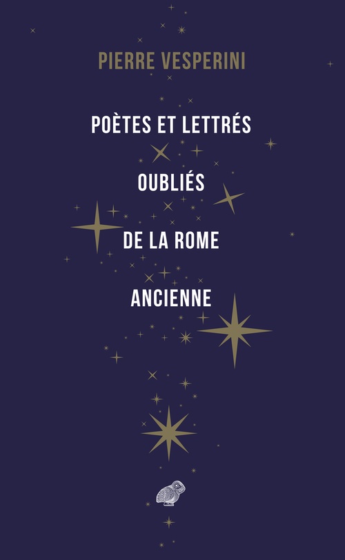 Couverture ebook de Poètes et lettrés oubliés de la Rome ancienne, de Pierre Vesperini