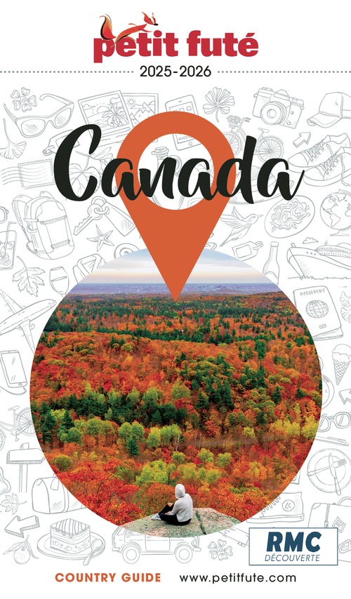 Couverture ebook de Guide Canada 2025/2026 Petit Futé, de Collectif