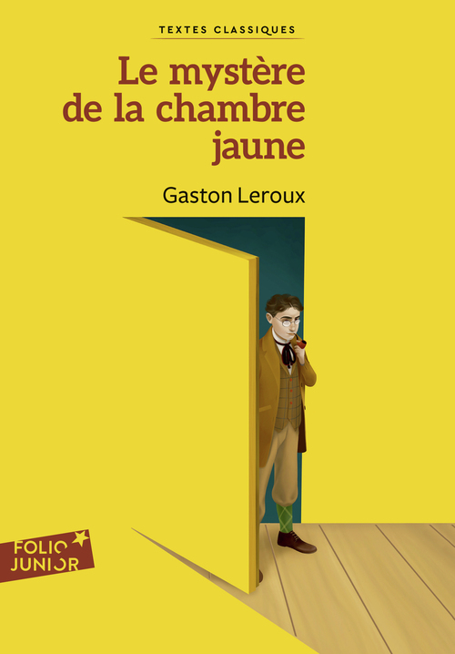ebook cover of Le mystère de la chambre jaune, by Gaston Leroux