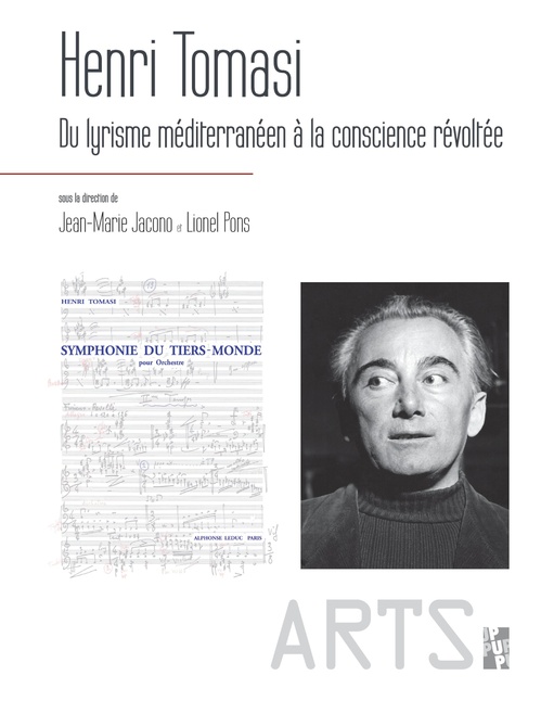 Couverture ebook de Henri Tomasi, du lyrisme méditerranéen à la conscience révoltée, de Lionel Pons, Jean-Marie Jacono