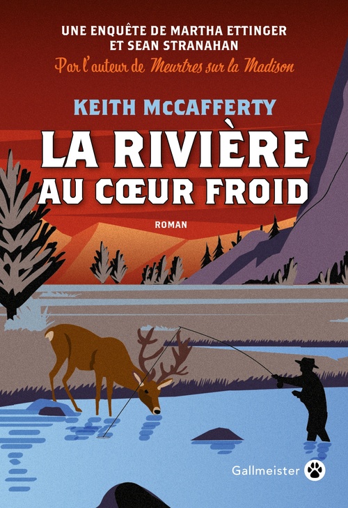 Couverture ebook de La rivière au coeur froid, de Keith McCafferty