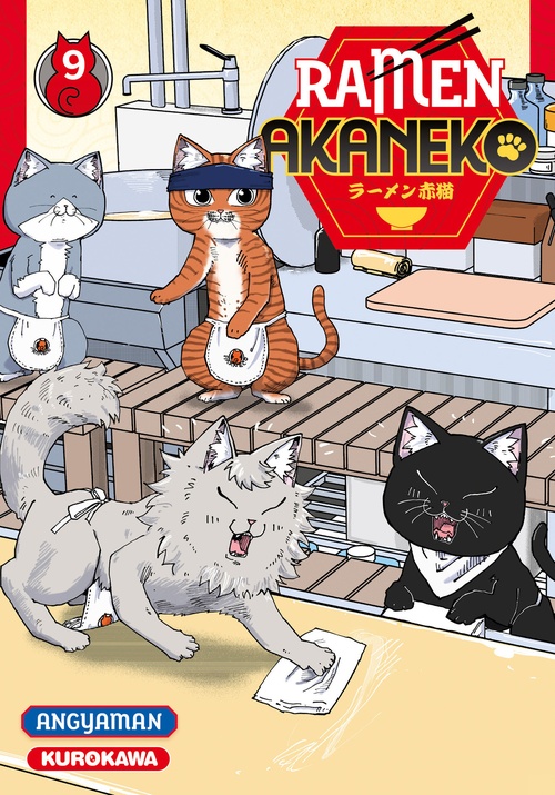 Couverture ebook de Ramen Akaneko - Tome 9, de Angyaman
