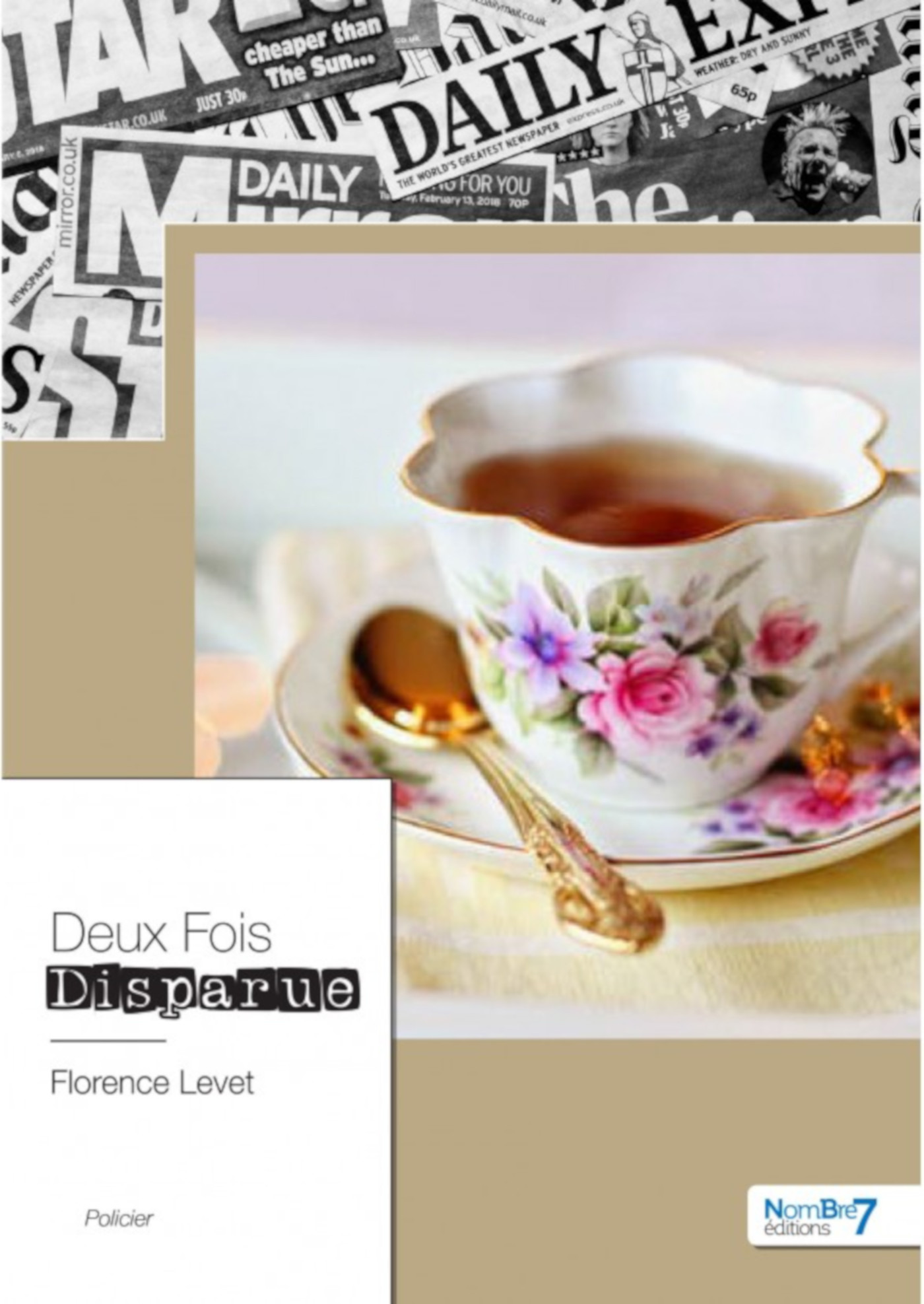 ebook cover of Deux Fois Disparue, by Florence Levet