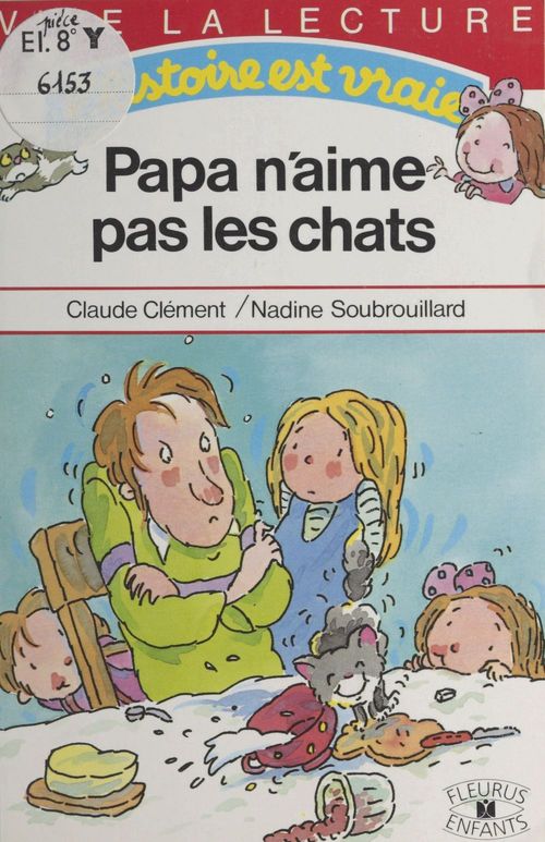 ebook cover of Papa n'aime pas les chats, by Claude Clément