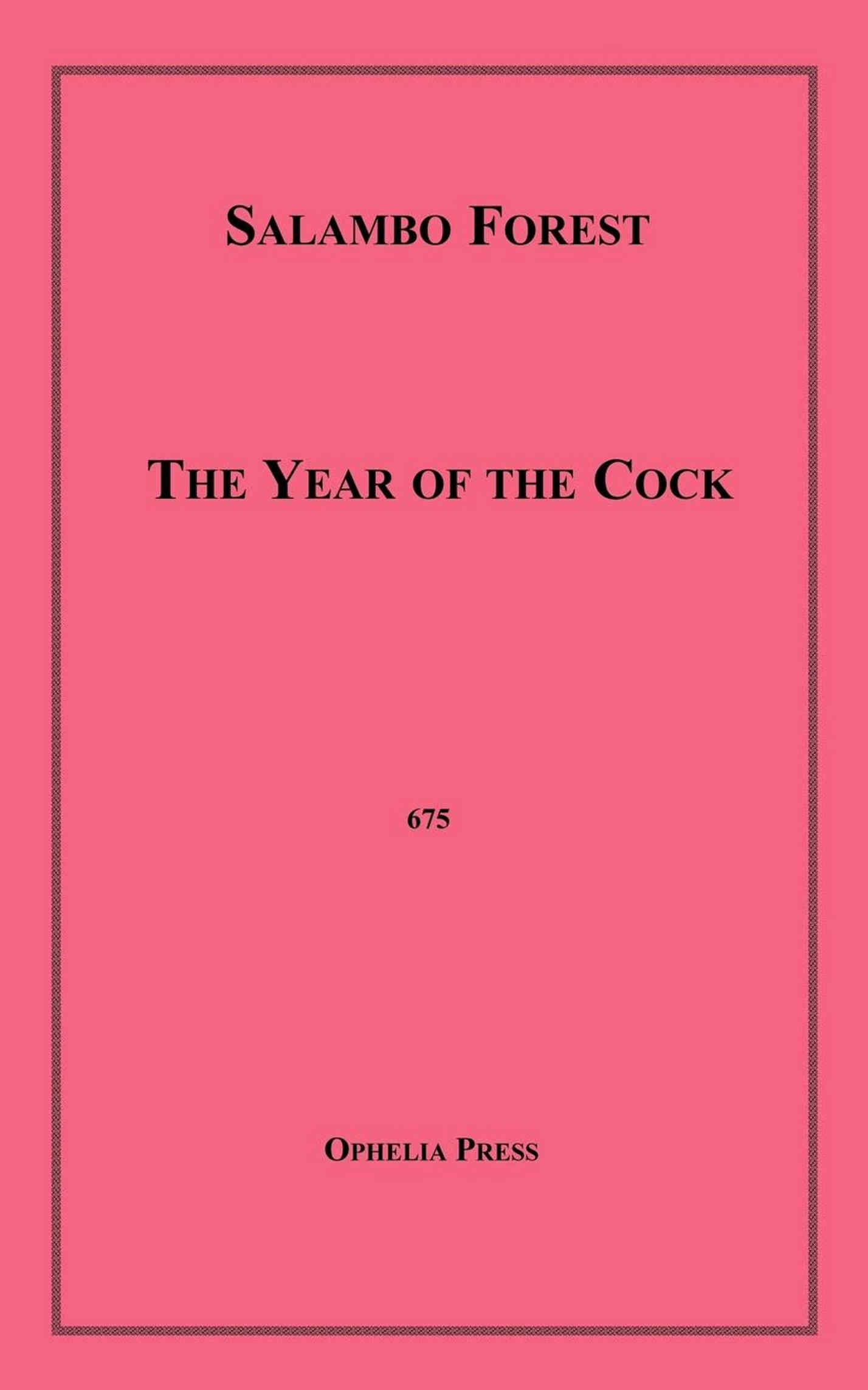 ebook cover of The Year of the Cock, by Salambo Forest