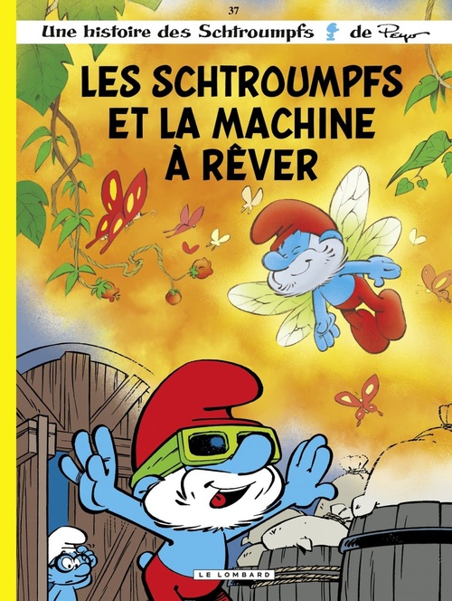 Couverture ebook de Les Schtroumpfs - Tome 37 - Les Schtroumpfs et la machine à rêver, de Peyo