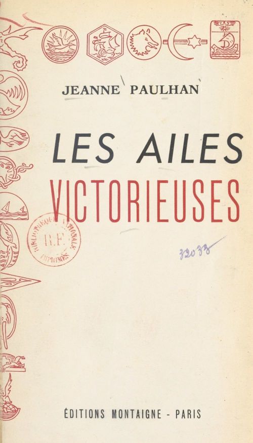 Couverture ebook de Les ailes victorieuses, de Jeanne Paulhan