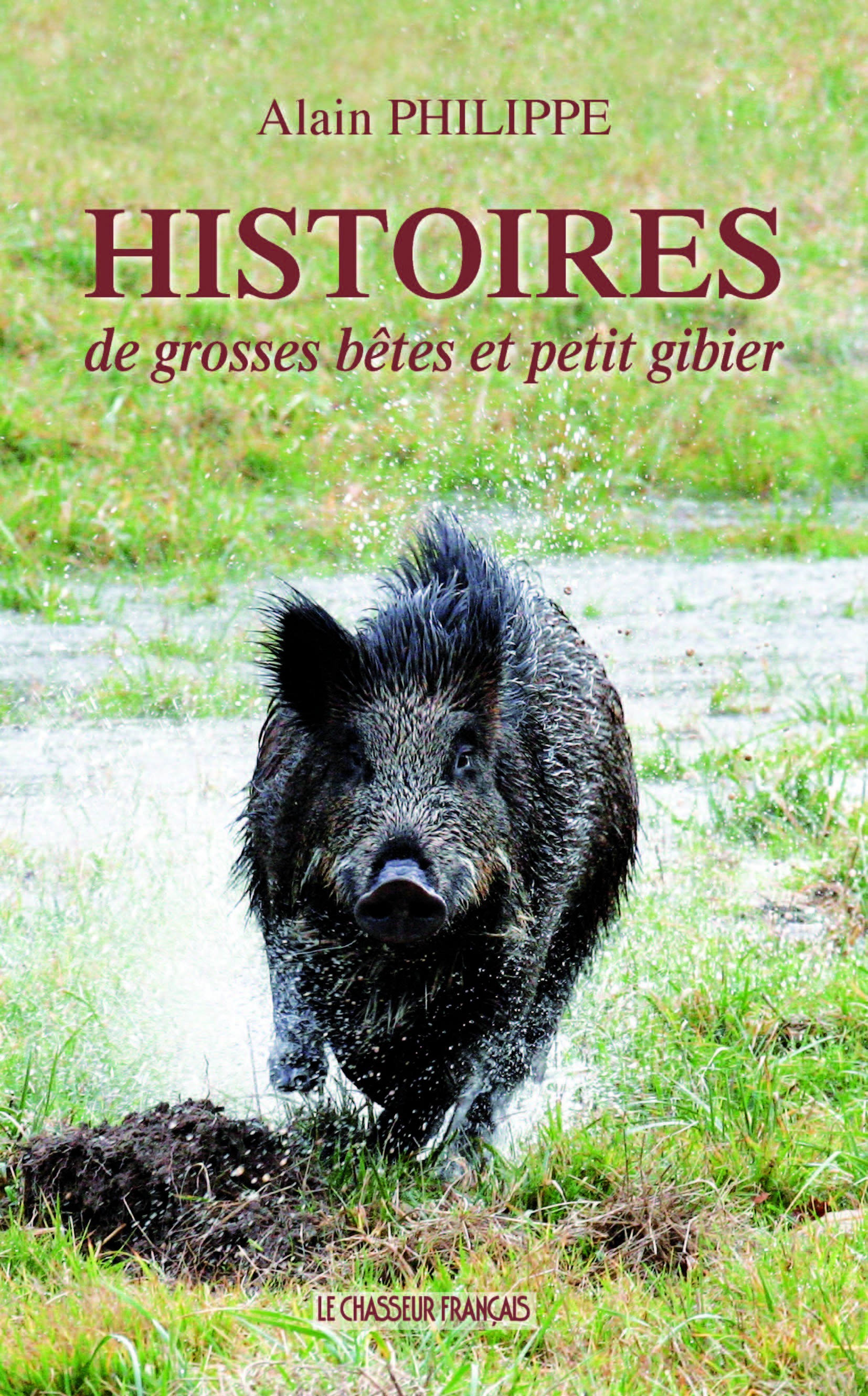 Couverture ebook de Histoires de grosses bêtes et petit gibier, de Alain Philippe