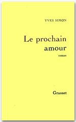 ebook cover of Le prochain amour, by Yves Simon