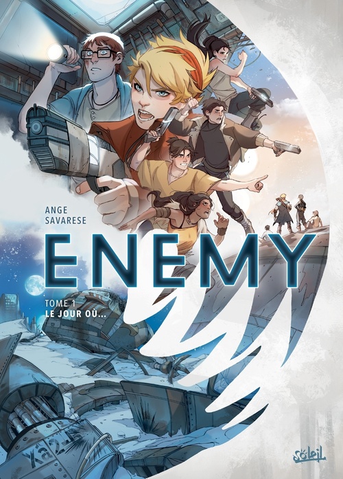 Couverture ebook de Enemy T01 - Le jour où., de Ange