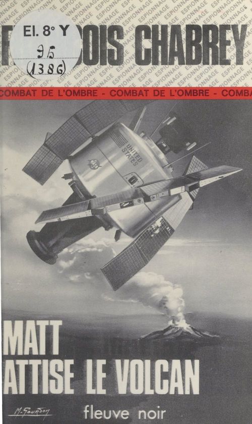 Couverture ebook de Matt attise le volcan, de François Chabrey