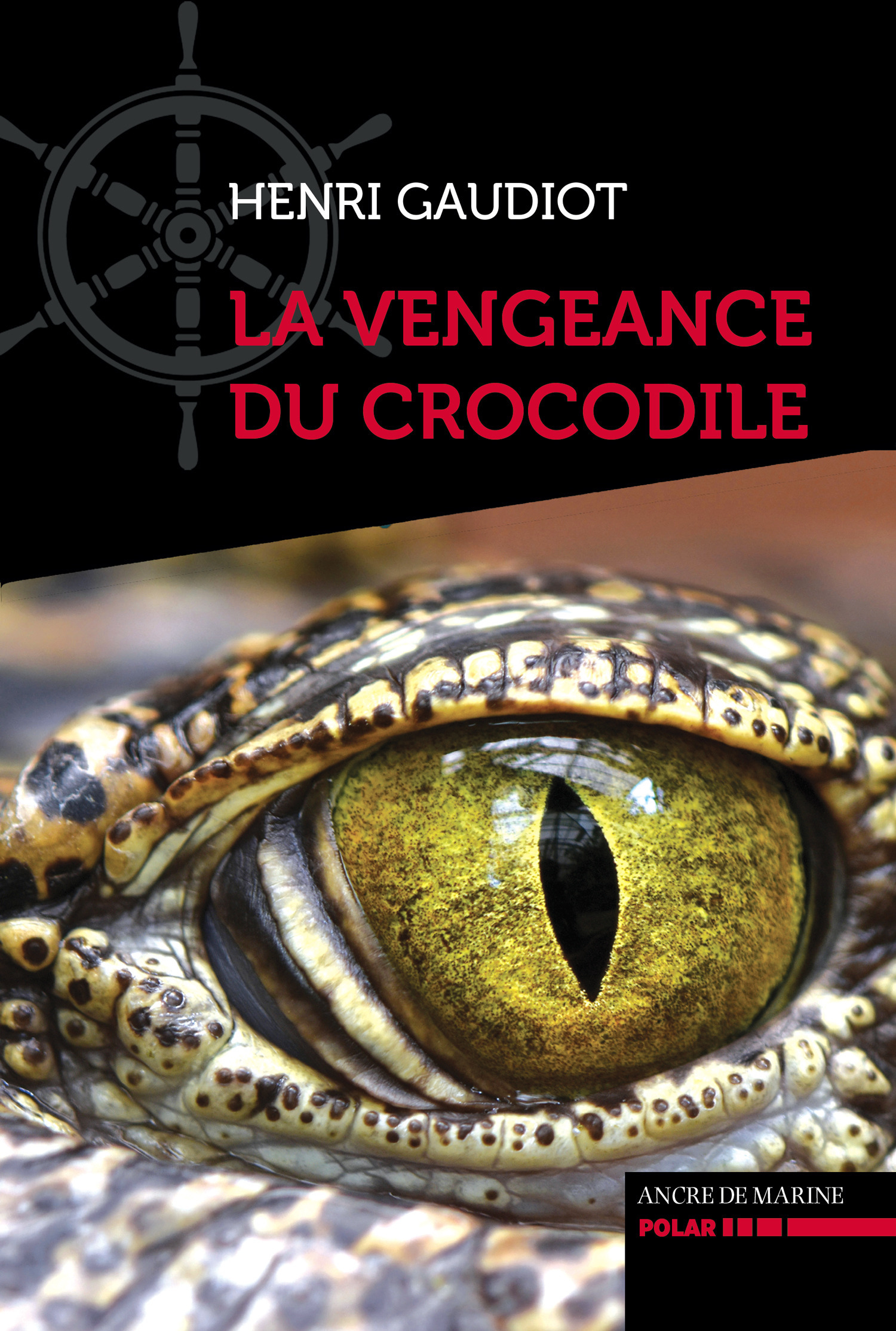ebook cover of La vengeance du crocodile, by Henri Gaudiot