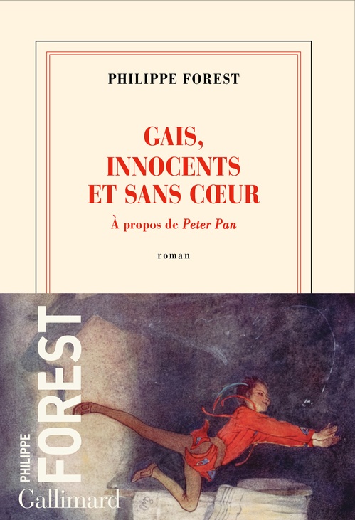 Couverture ebook de Gais, innocents et sans coeur, de Philippe Forest