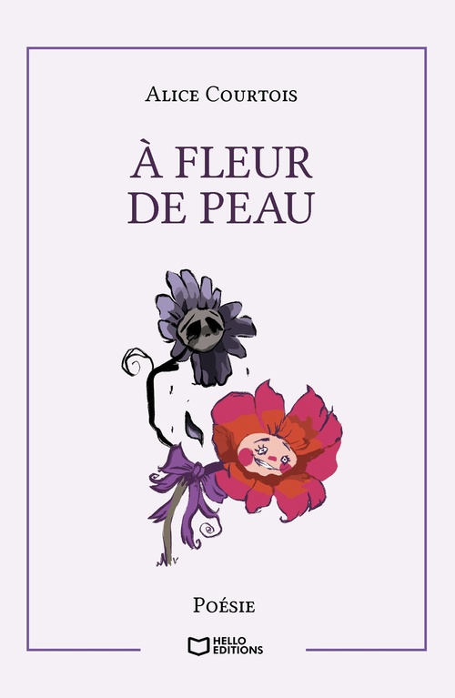 Couverture ebook de À fleur de peau, de Alice Courtois