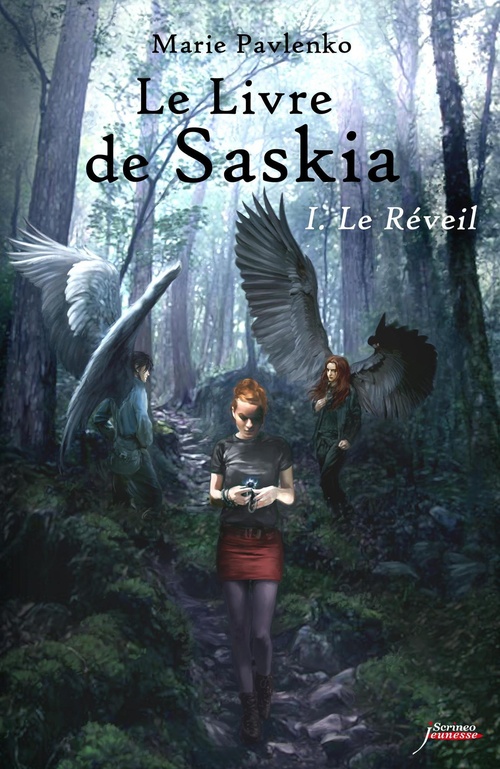 ebook cover of Le livre de Saskia - Tome 1 Le réveil, by Marie Pavlenko