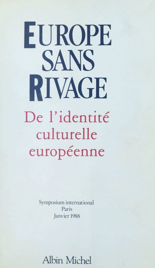 Couverture ebook de Europe sans rivage, de Collectif