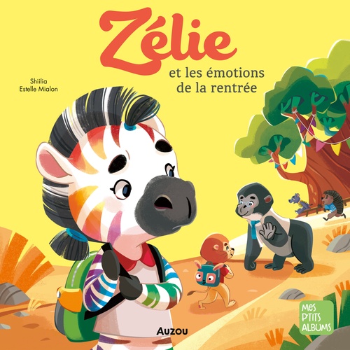 Couverture audiobook de Zélie et les émotions de la rentrée, de Estelle Mialon