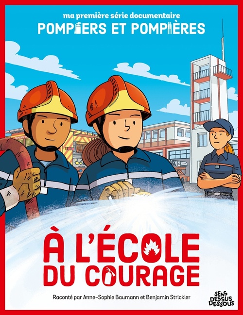 Couverture ebook de À L'École du courage, de Anne-Sophie Baumann