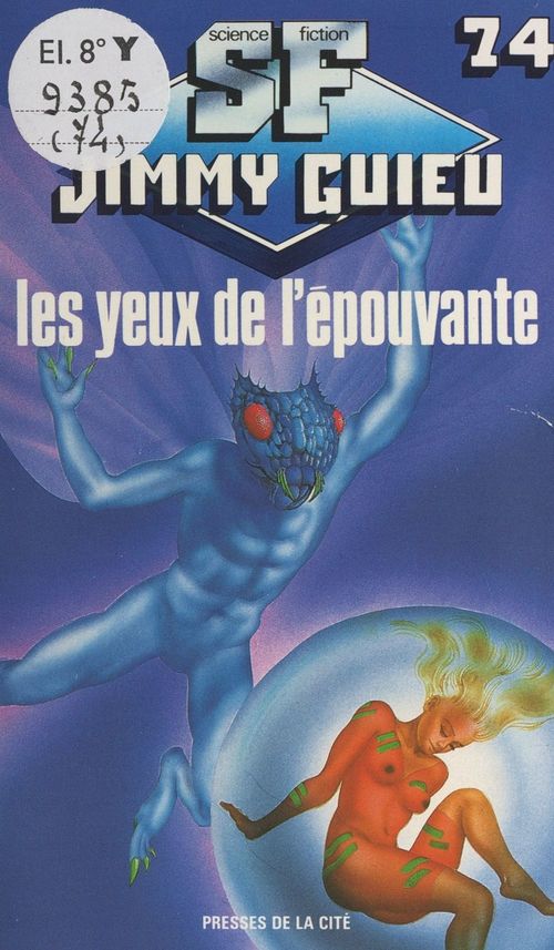 Couverture ebook de Les yeux de l'épouvante, de Jimmy Guieu