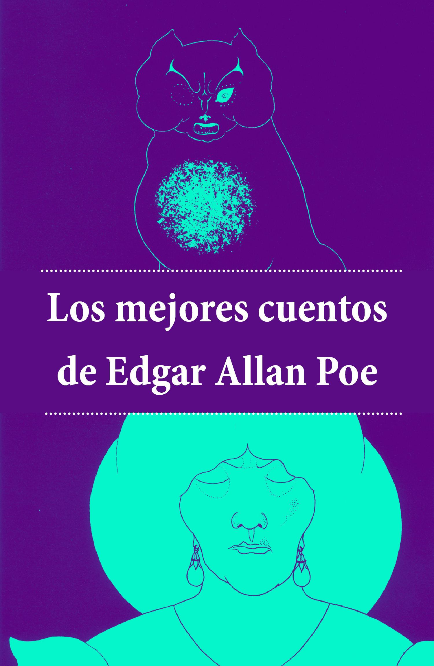 ebook cover of Los mejores cuentos de Edgar Allan Poe (con índice activo), by Edgar Allan Poe