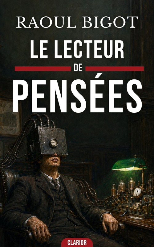 Couverture ebook de Le Lecteur de pensées, de Raoul Bigot