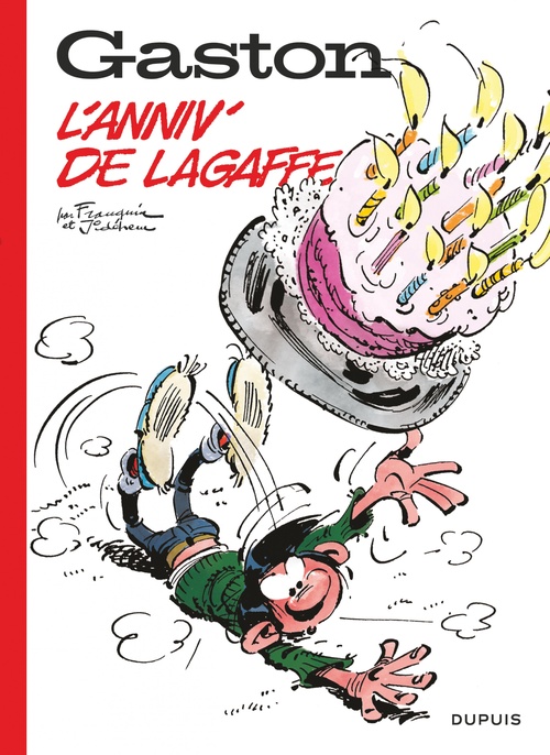 Couverture ebook de Gaston hors-série 60 ans - L'anniv' de Lagaffe, de André Franquin, Jidéhem