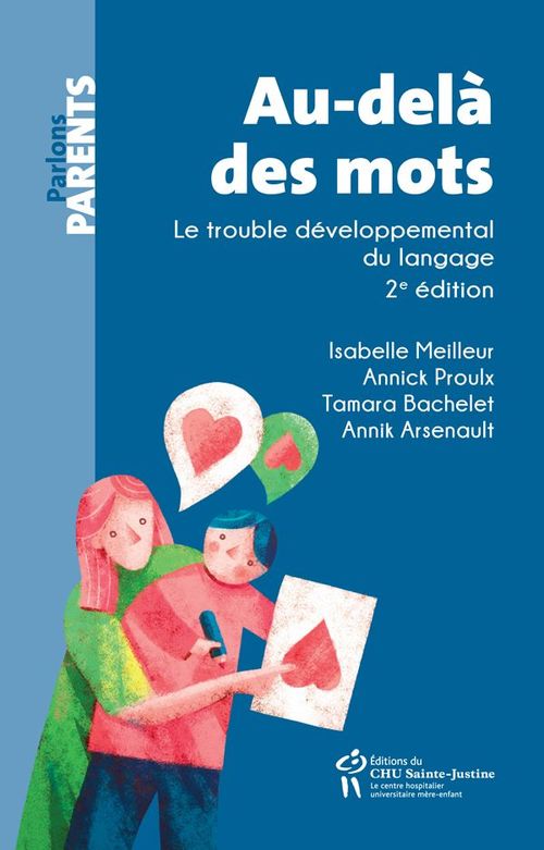 Couverture ebook de Au-delà des mots, de Annik Arsenault, Tamara Bachelet, Isabelle Meilleur, Annick Proulx