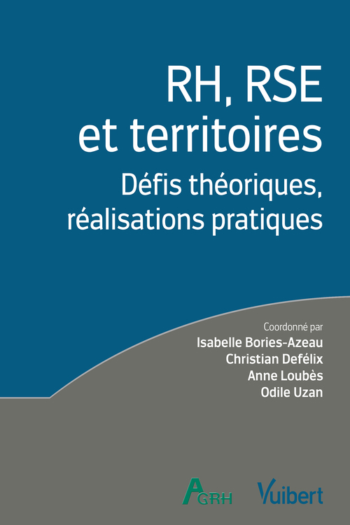 Couverture ebook de RH, RSE et territoires, de Collectif